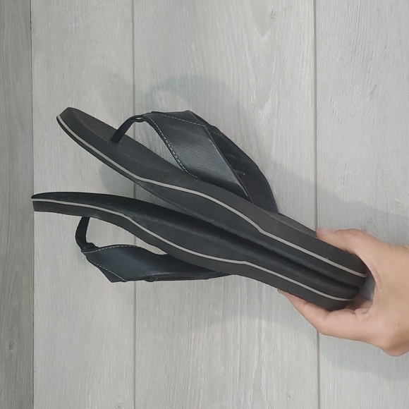 Sanuk Mens Comfort Sandals Flip Flop Flats shoes sz 8 - Picture 6 of 12